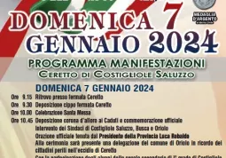 Domenica 7 gennaio e martedì 9 gennaio Commemorazione dell'ottantesimo anniversario dell’Eccidio di Ceretto